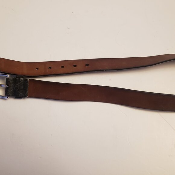 Gucci Borwn GG Supreme Kingsnake Belt - Picture 14 of 16